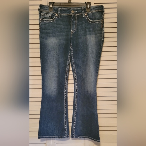 Silver Jeans Jeans Silver Suki Womens Bootcut Flare Low Rise Jean